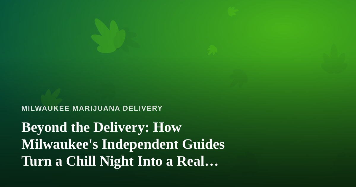 Beyond the Delivery: How Milwaukee’s Independent Guides Turn a Chill Night Into a Real Adventure